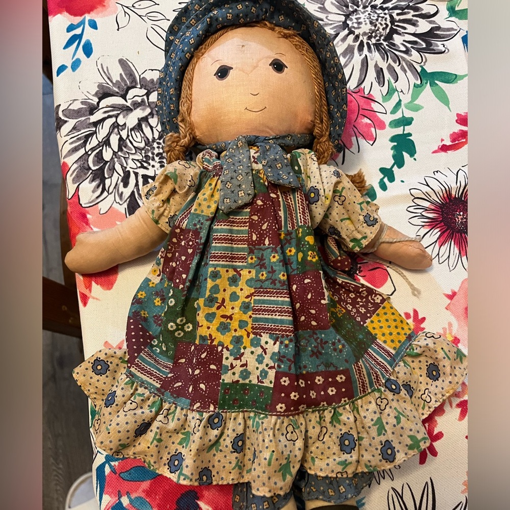 Vintage Holly Hobbie  Doll by Knickerbocker Toys.